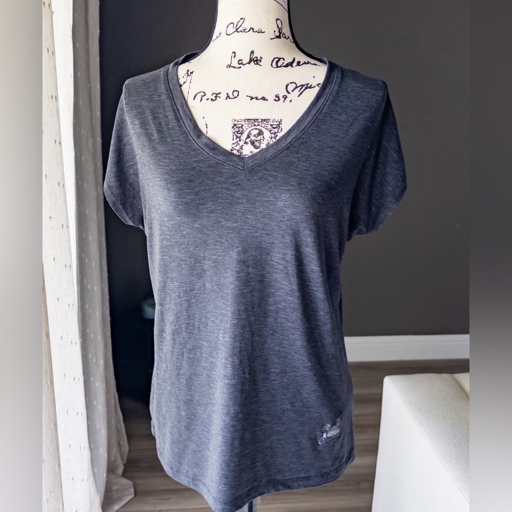 Colonial | Super Soft Gray V-neck Tee
